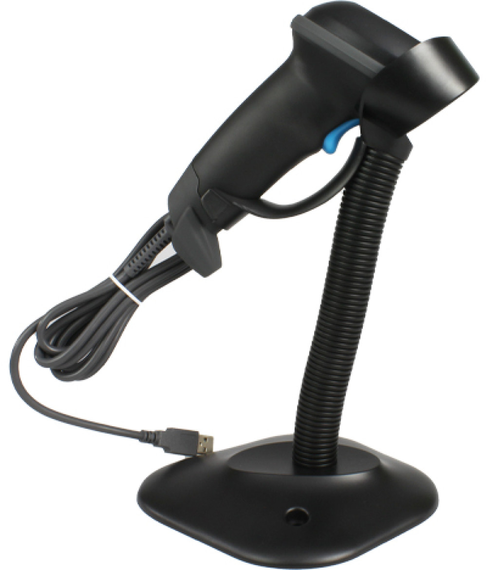 LECTOR DE CÓDIGO DE BARRAS 2D CON STAND