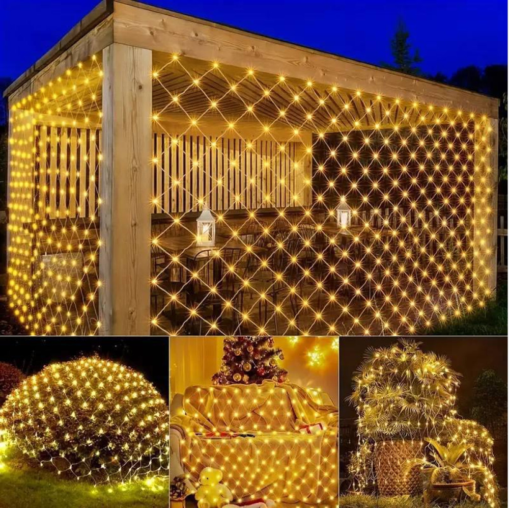 LUCES MALLA 200 LED LU013