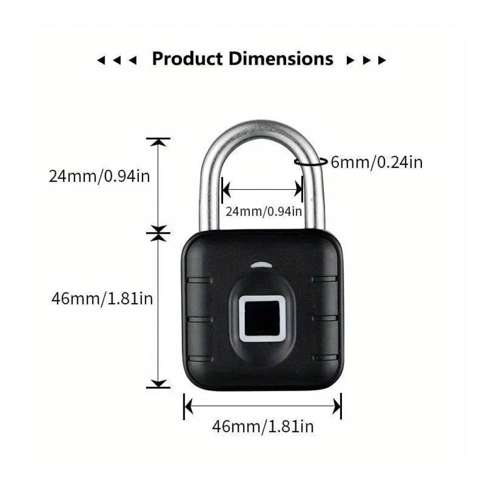 CANDADO INTELIGENTE SMART PADLOCK