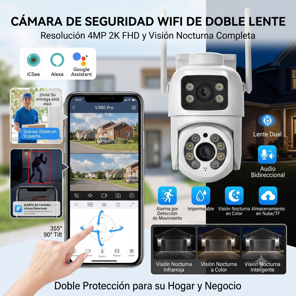 Cámara de seguridad QD13