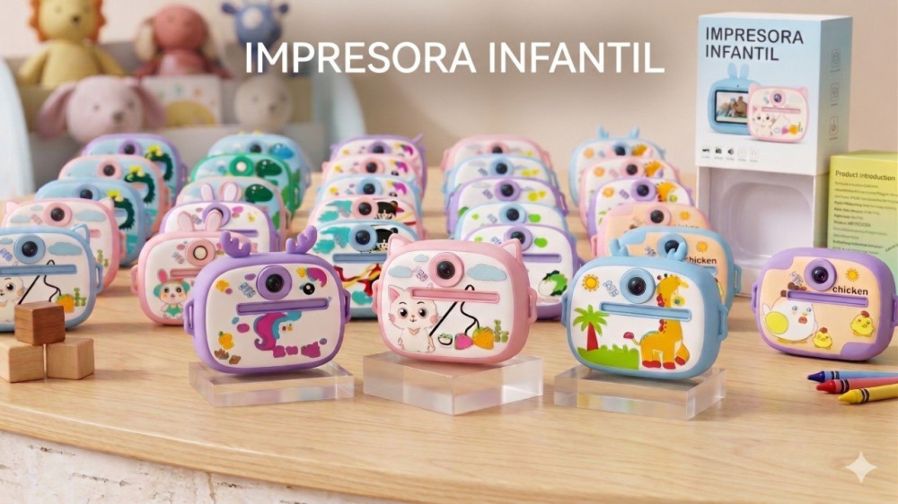Cámara de bebé con impresora