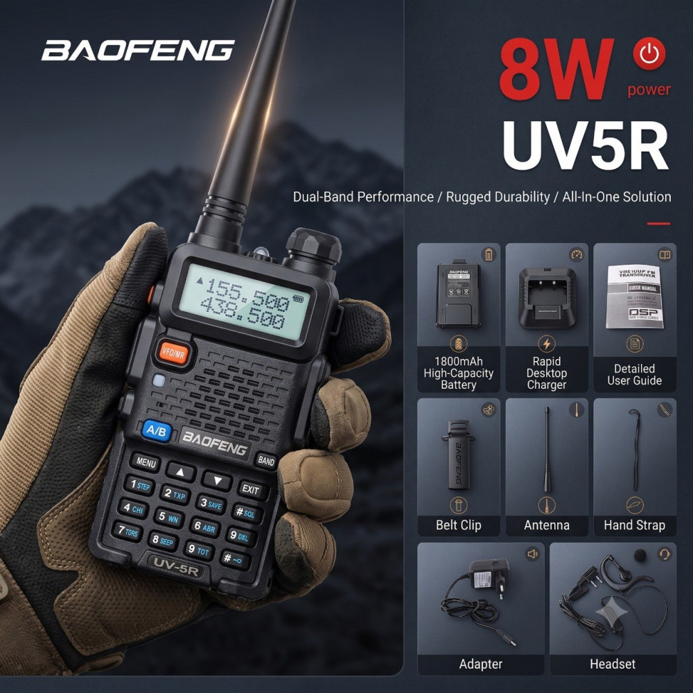 Walkie-talkie UV-5R